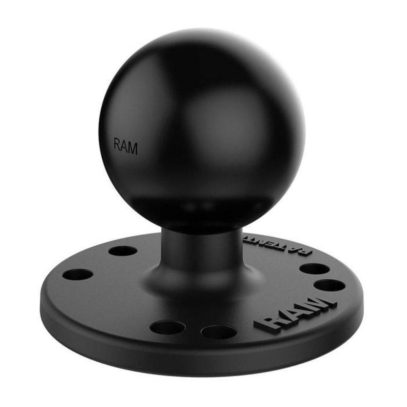 RAM Mounts Base 2.5“ Diameter with 1.5“ Ball RAM-202
