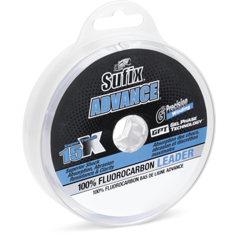 Sufix Advance Fluorocarbon Leader 4 lb. 25yd. Clear