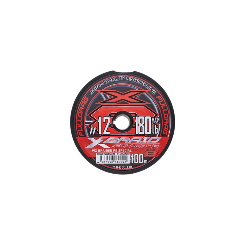 X-BRAID FULLDRAG PE X8 GP-D 100M CONNECTED X001 PE2.0 (45lb)